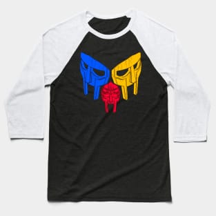 three colors of doom mask Baseball T-Shirt